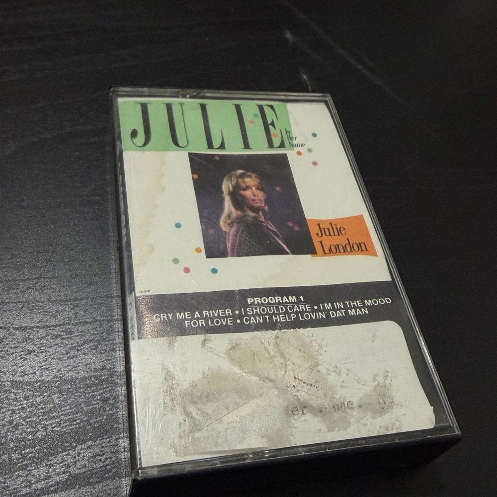 Julie London Cassette Tape